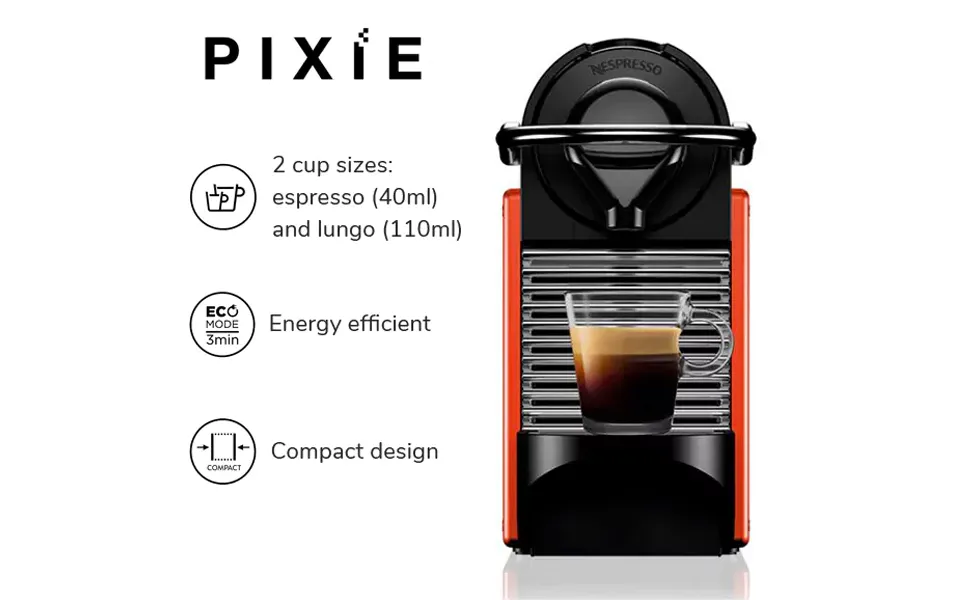 Nespresso Pixie Espresso Machine By Delonghi - Image 4