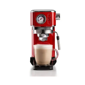 Ariete 1381 Moderna Slim Red Espresso Coffee Machine, best coffee maker for home