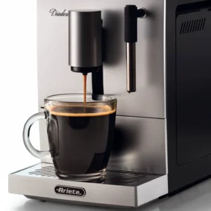 Ariete 1452 Diadema Bean To Cup Silver Espresso Coffee Machine