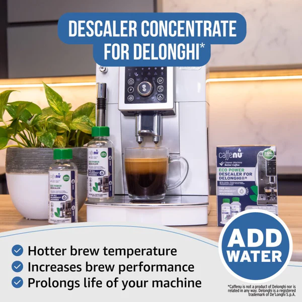 Caffenu® Descaling Kit for DeLonghi Coffee Machines (2 or 4 Doses) - Image 2