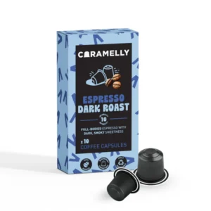 Caramelly Espresso Dark Roast Nespresso® Compatible Coffee Capsules - 10 Pods