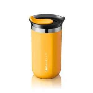 Caramelly Voyage Coffee Mug 300ml - Amber Yellow