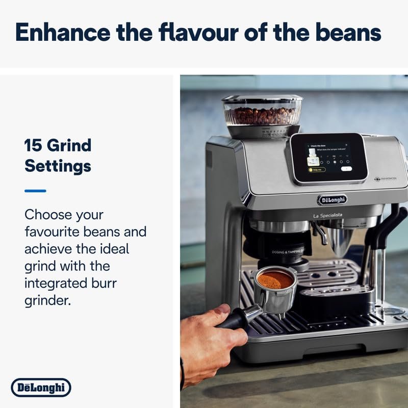 DeLonghi La Specialista Touch Coffee Machine with Cold Brew,