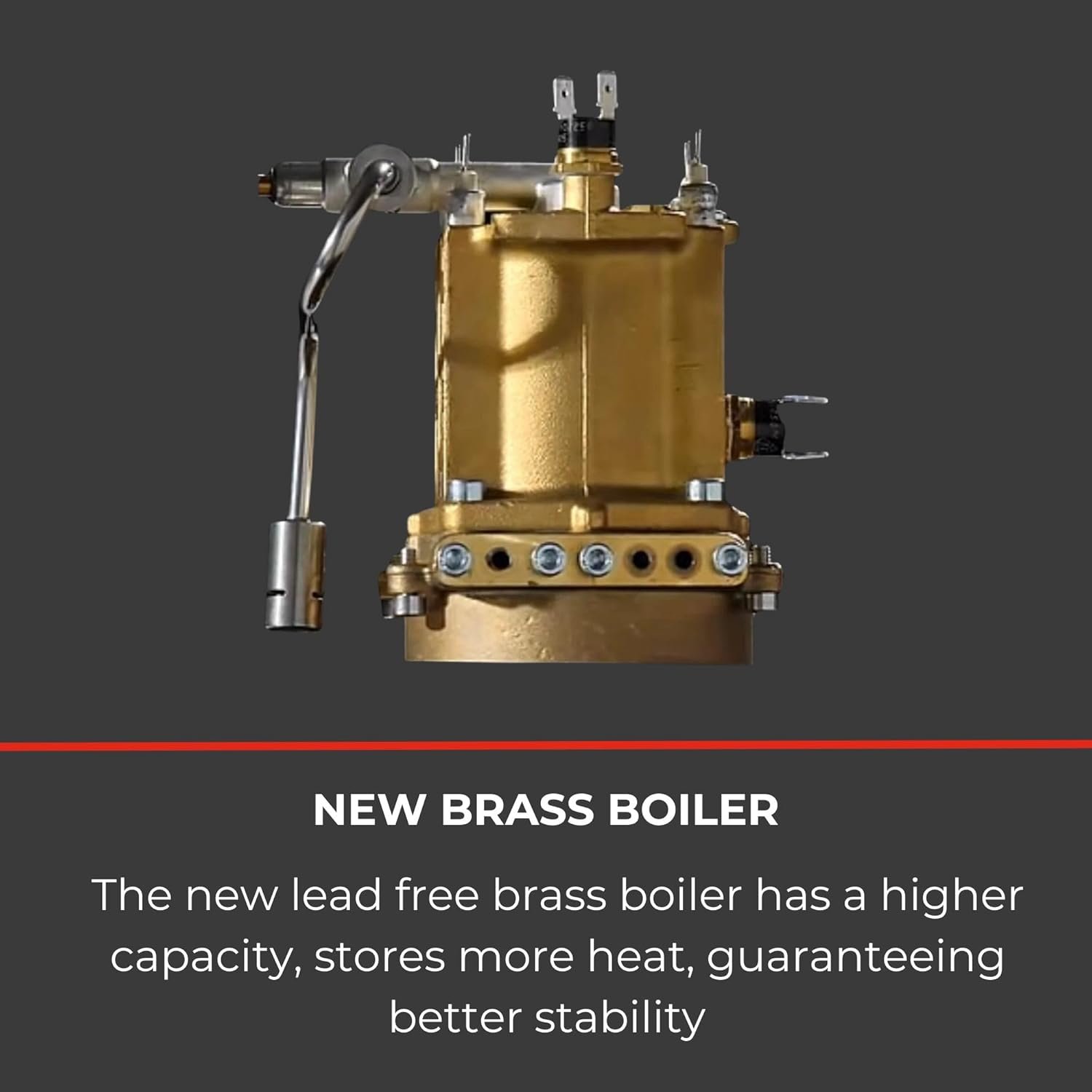 Gaggia Classic Evo E24 (Latest Brass Boiler) Stainless steel - Image 3
