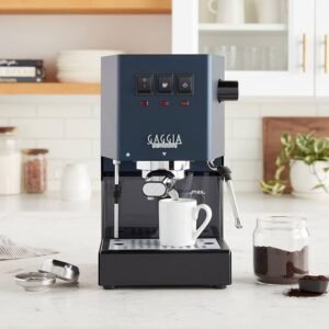 Gaggia Classic Evo E24 (Latest Brass Boiler) Classic Blue